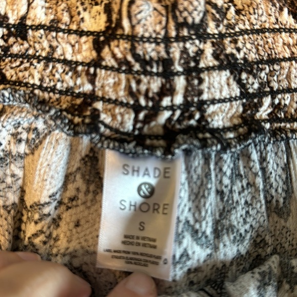 Shade & Shore Animal Print Cover up Set Size Small - Picture 11 of 16